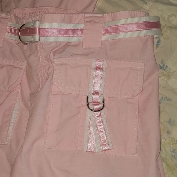 Limited Too vintage pink convertible pants/ shorts size 14‎ - Picture 6 of 7